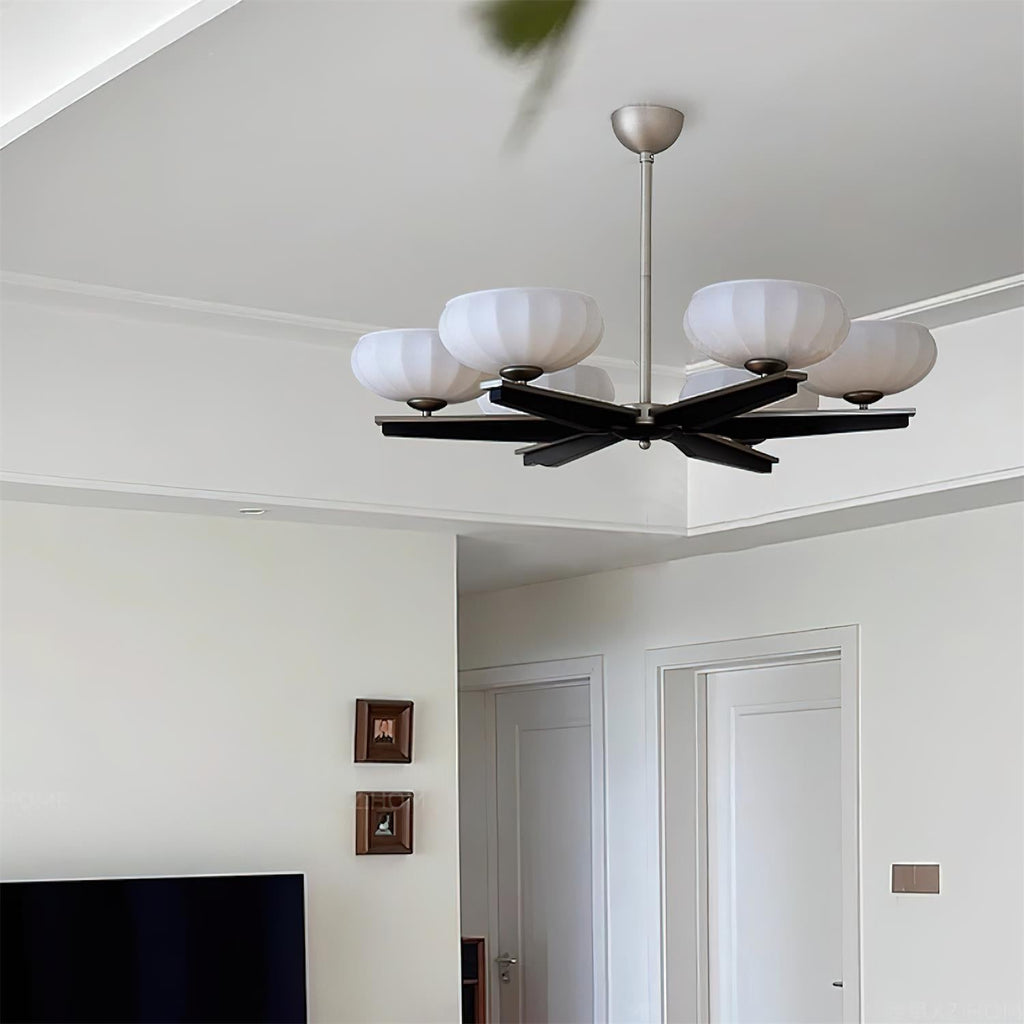 Fendelenora Glass Chandelier-Moonnatur