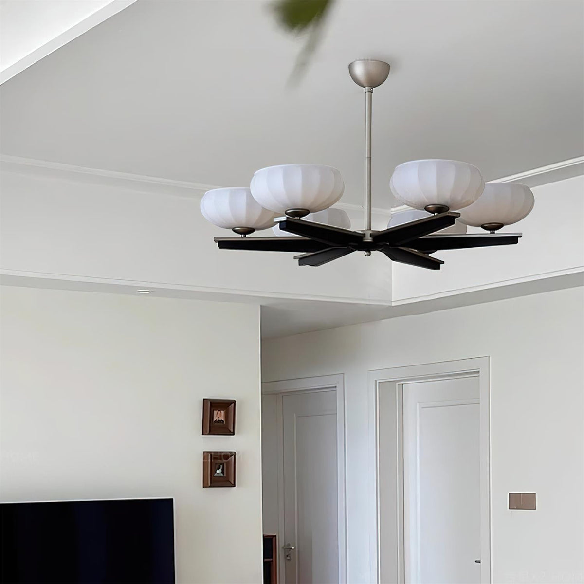 Fendelenora Glass Chandelier-Moonnatur