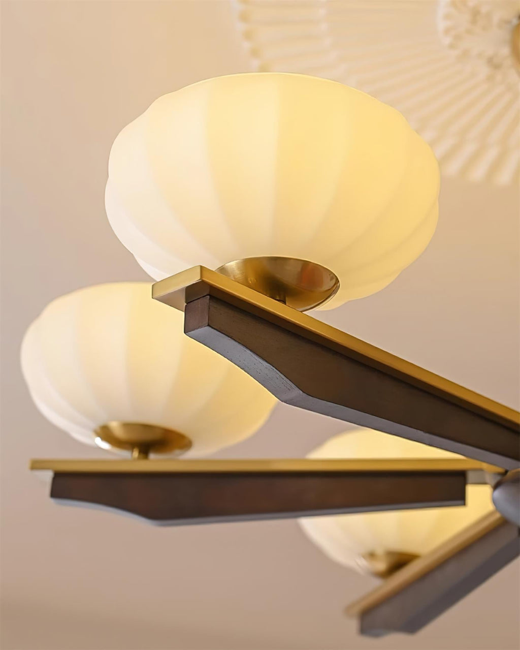 Fendelenora Glass Chandelier-Moonnatur