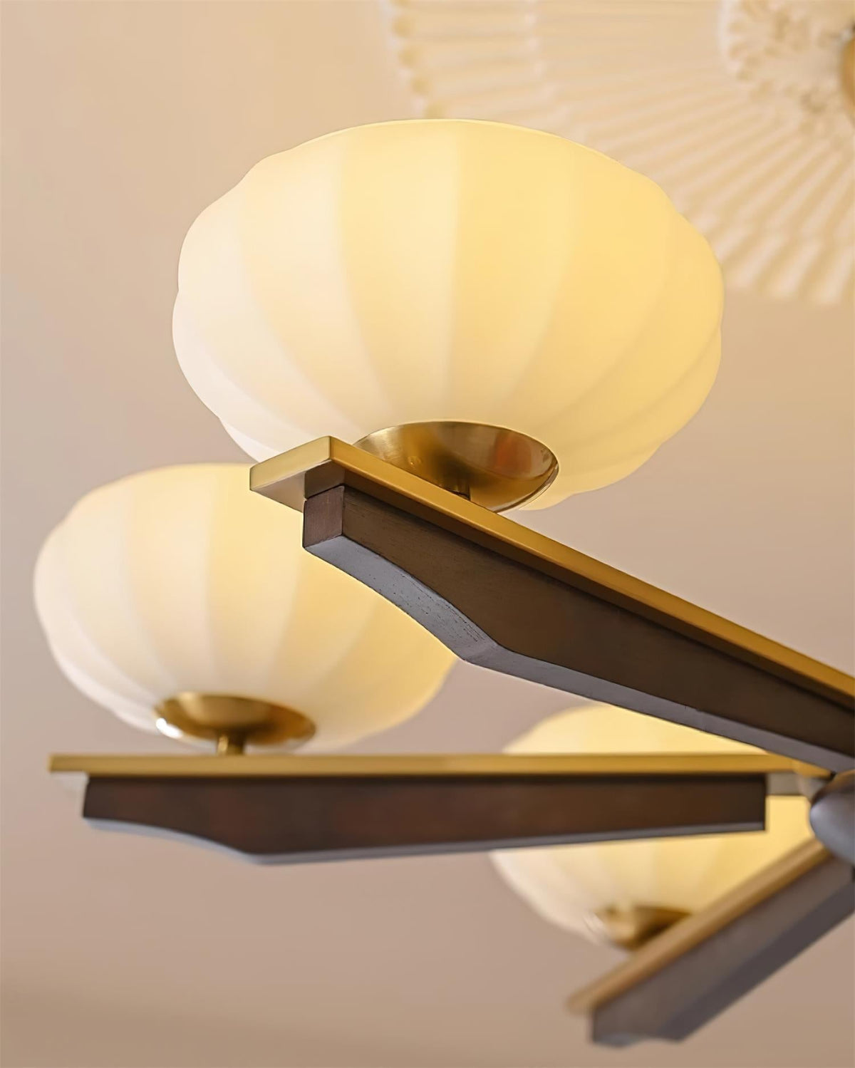 Fendelenora Glass Chandelier-Moonnatur