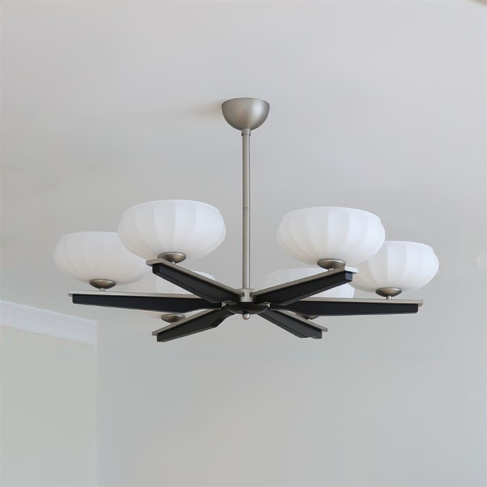 Fendelenora Glass Chandelier-Moonnatur