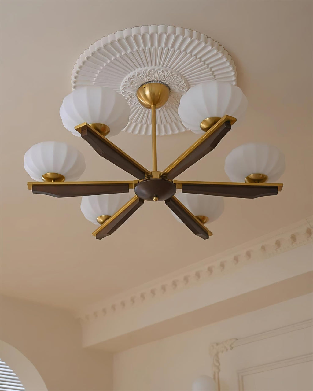 Fendelenora Glass Chandelier-Moonnatur
