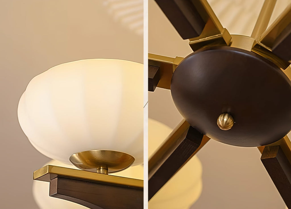 Fendelenora Glass Chandelier-Moonnatur