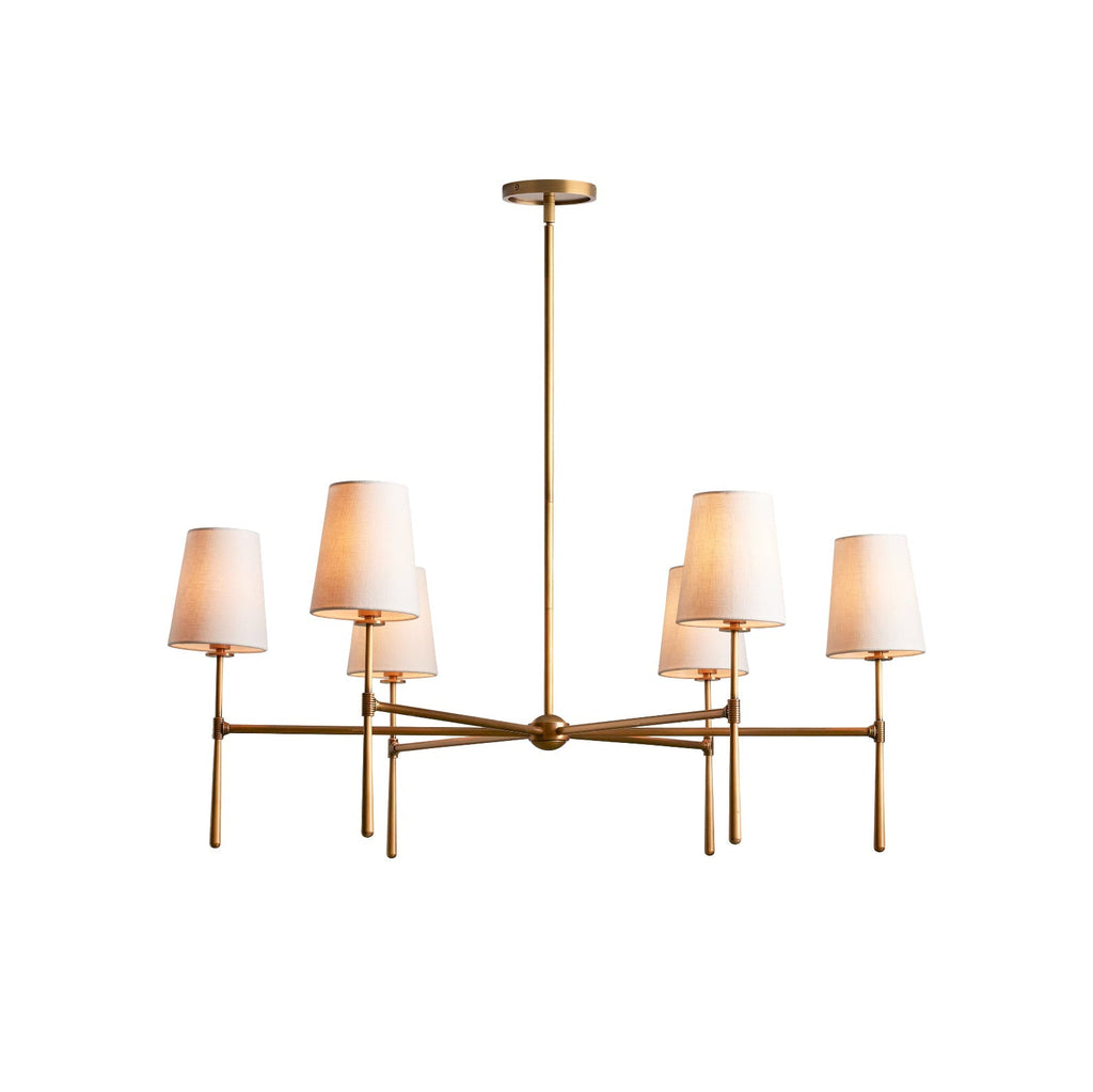Inverwick Fabric Chandelier-Moonnatur