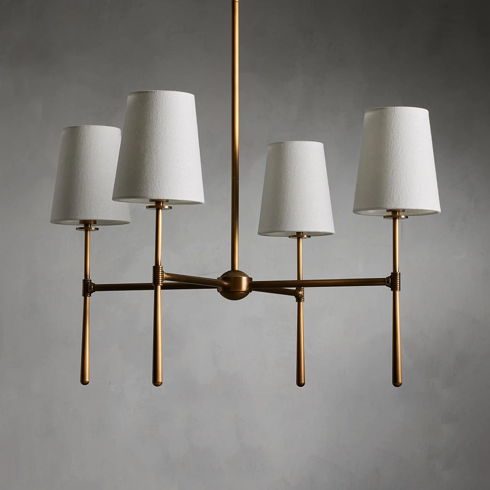 Inverwick Fabric Chandelier-Moonnatur