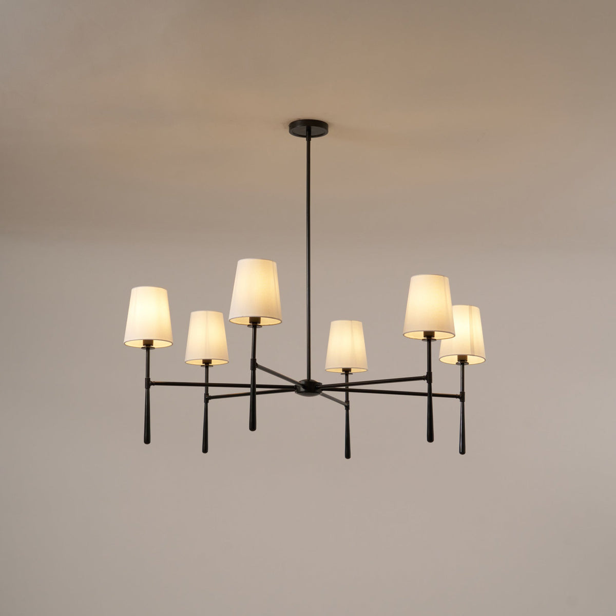 Inverwick Fabric Chandelier-Moonnatur