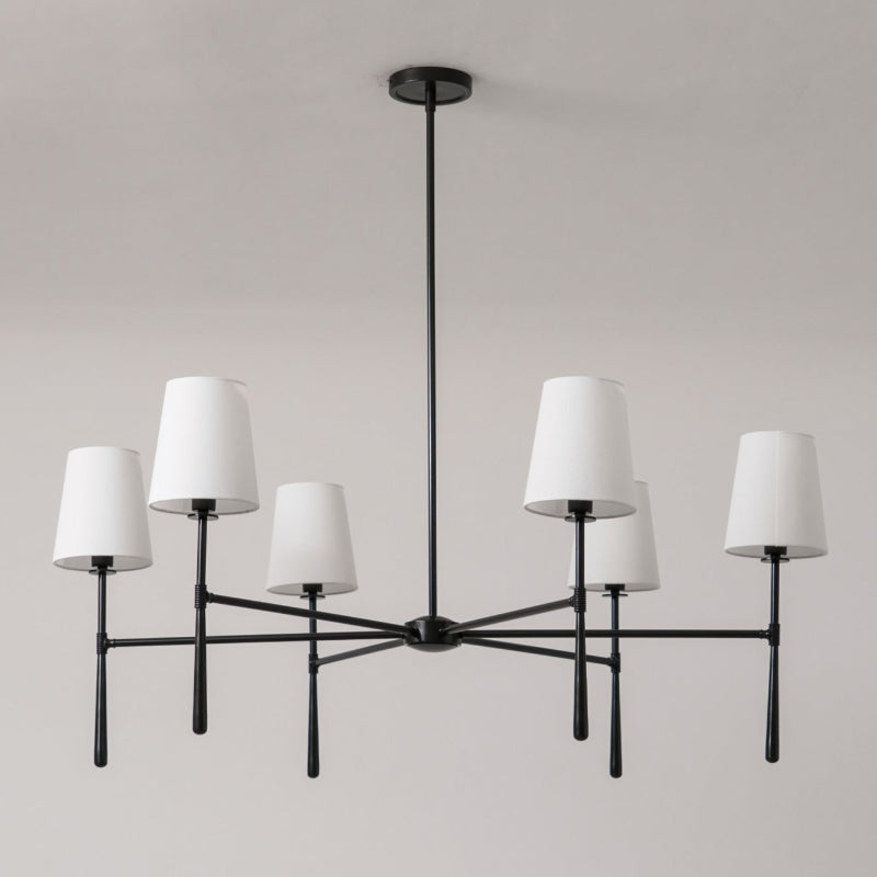 Inverwick Fabric Chandelier-Moonnatur