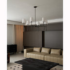 Inverwick Fabric Chandelier-Moonnatur