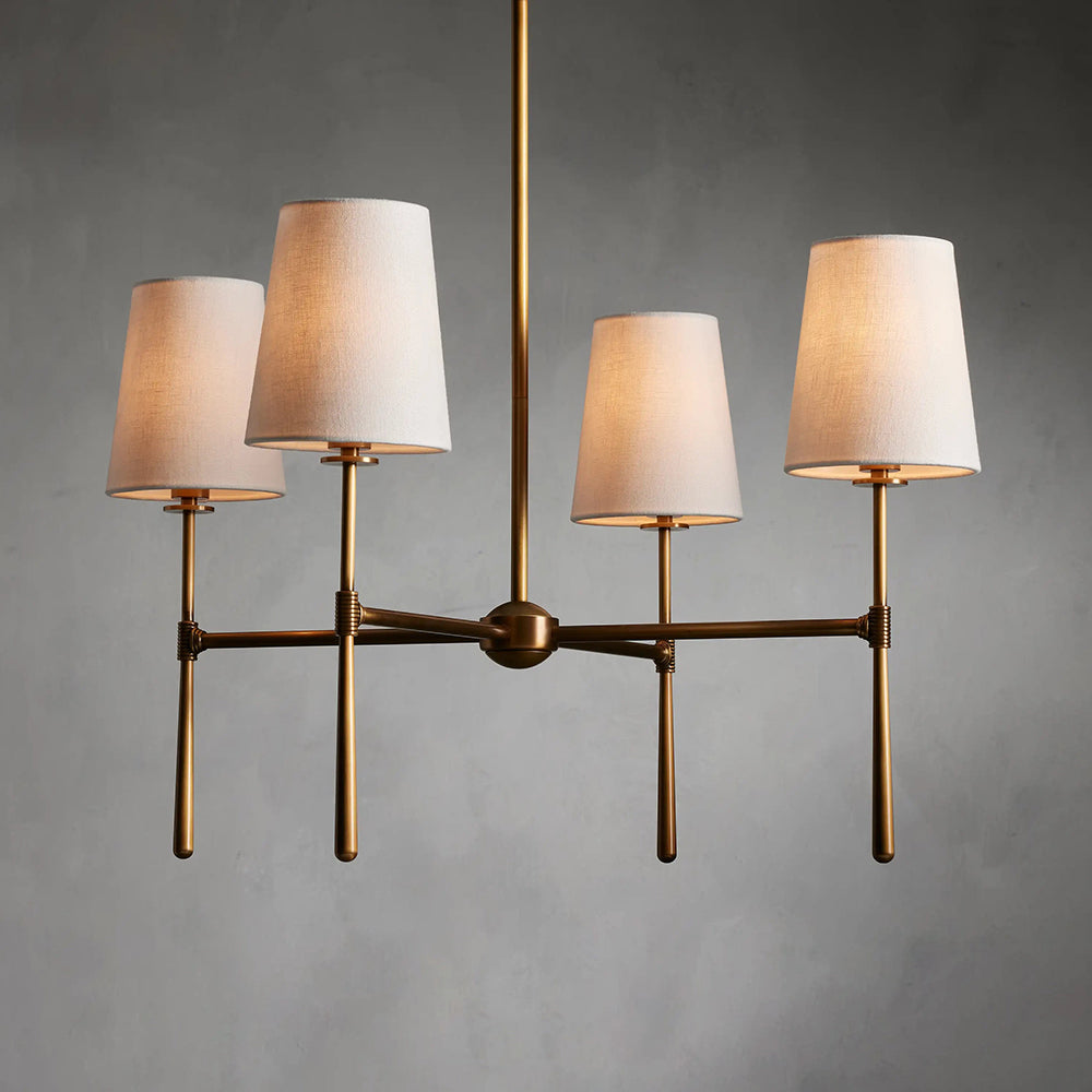 Inverwick Fabric Chandelier-Moonnatur