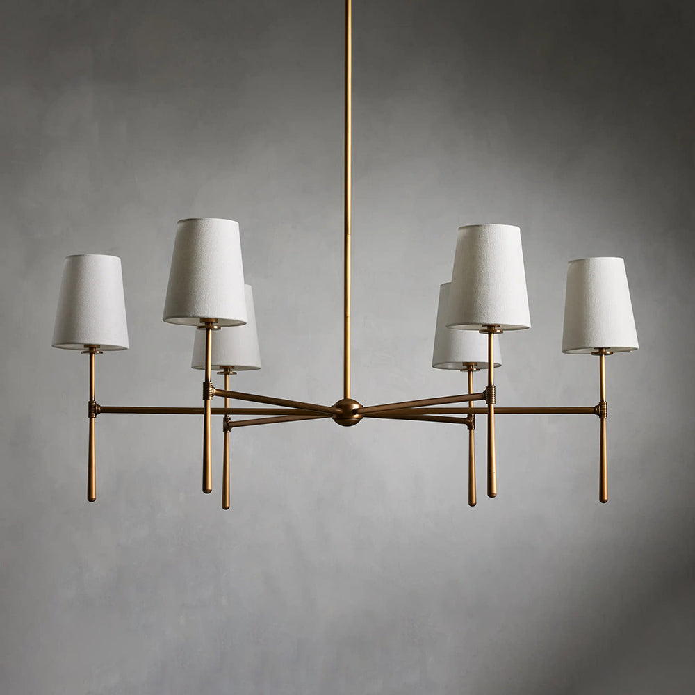 Inverwick Fabric Chandelier-Moonnatur