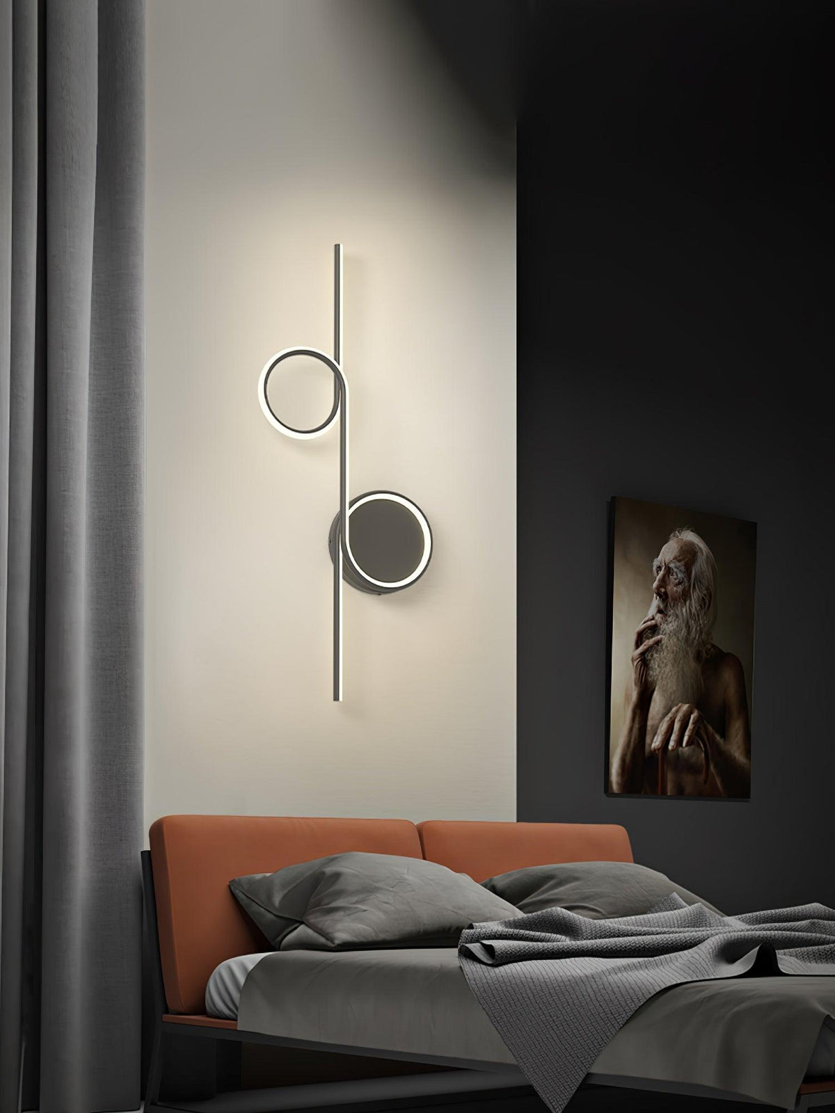 Efloria Aluminium Wall Light-Moonnatur