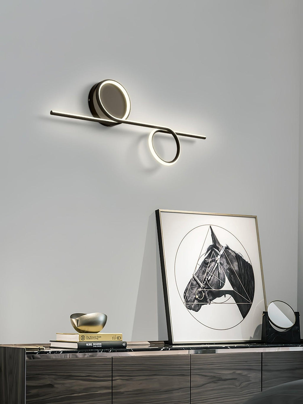 Efloria Aluminium Wall Light-Moonnatur