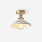Lorrenelia Ceramic Ceiling Light-Moonnatur