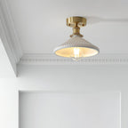 Lorrenelia Ceramic Ceiling Light-Moonnatur