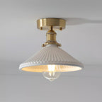 Lorrenelia Ceramic Ceiling Light-Moonnatur