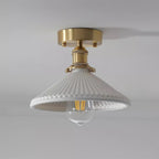 Lorrenelia Ceramic Ceiling Light-Moonnatur