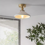 Lorrenelia Ceramic Ceiling Light-Moonnatur