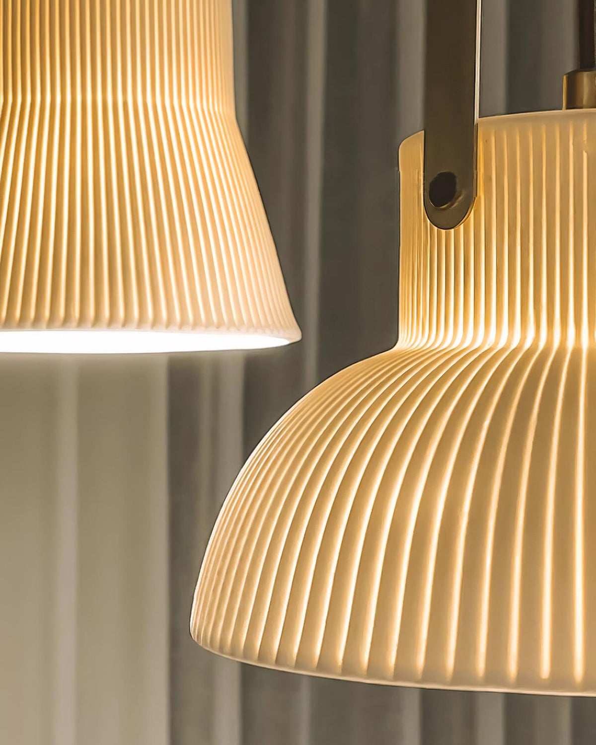 Quenelora Ceramic Pendant Light-Moonnatur
