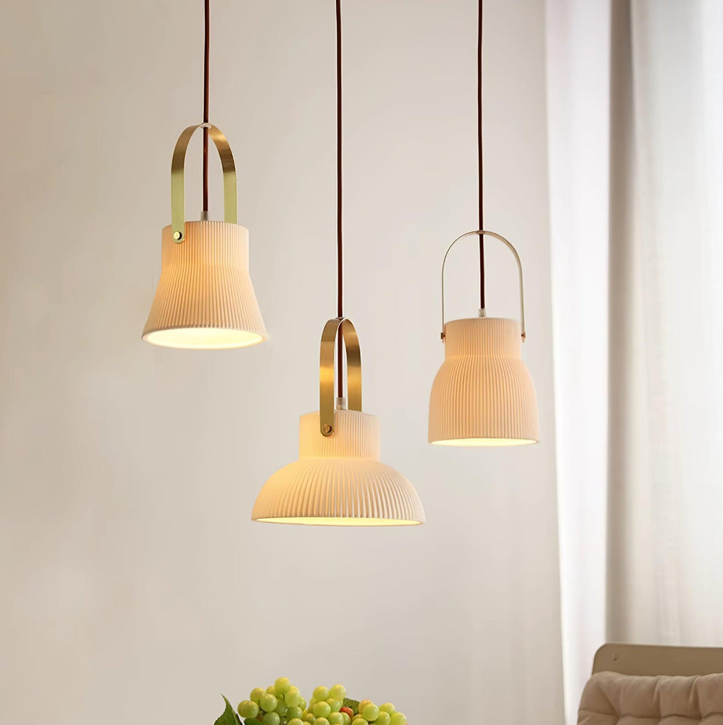 Quenelora Ceramic Pendant Light-Moonnatur