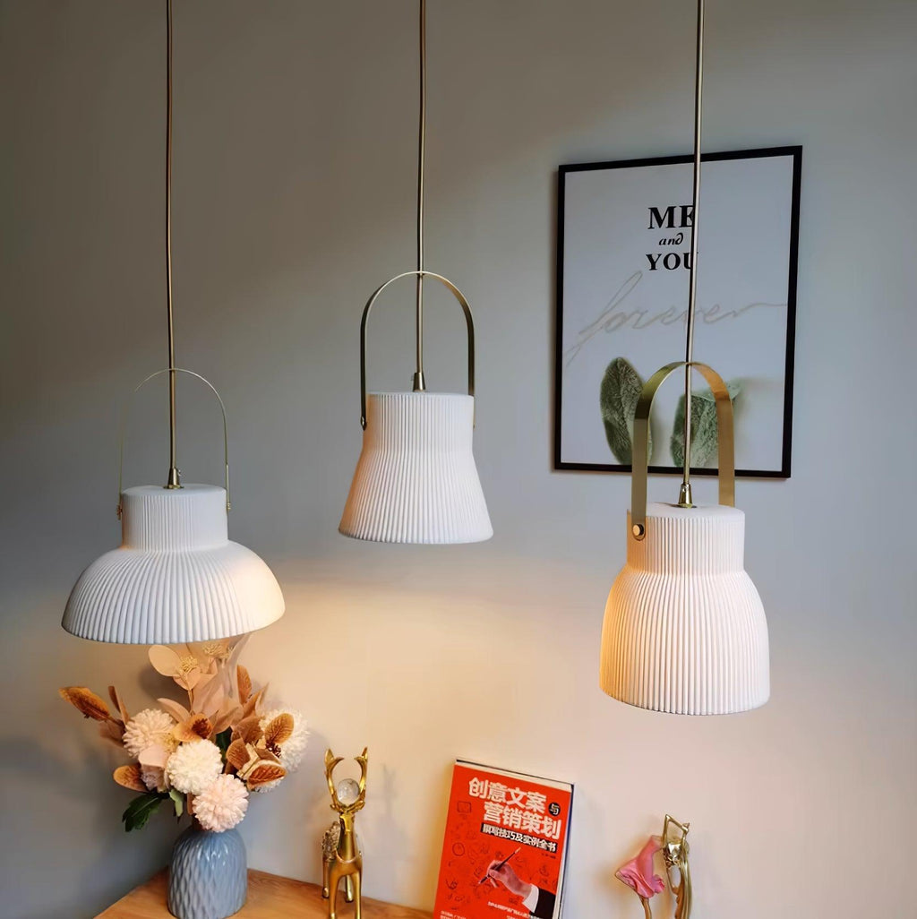 Quenelora Ceramic Pendant Light-Moonnatur