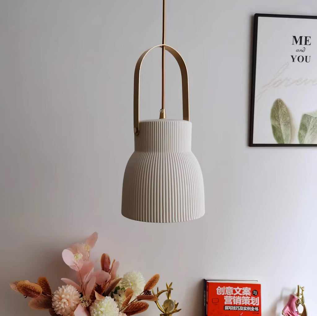 Quenelora Ceramic Pendant Light-Moonnatur
