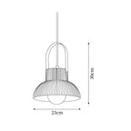 Quenelora Ceramic Pendant Light-Moonnatur