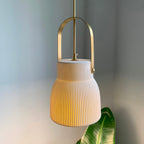 Quenelora Ceramic Pendant Light-Moonnatur