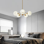 Lindelcove Brass Chandelier-Moonnatur