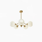 Lindelcove Brass Chandelier-Moonnatur