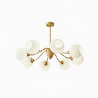 Lindelcove Brass Chandelier-Moonnatur