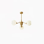 Lindelcove Brass Chandelier-Moonnatur