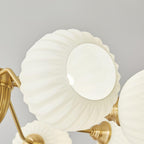 Lindelcove Brass Chandelier-Moonnatur