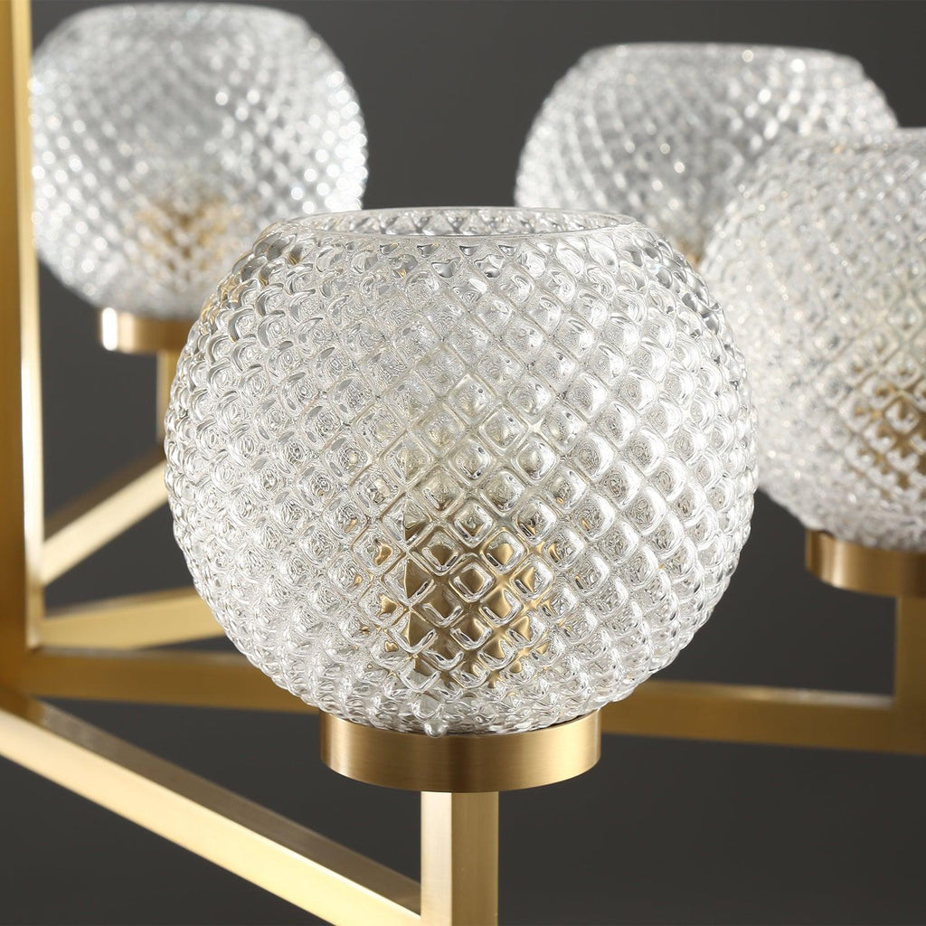 Talenis Glass Chandelier-Moonnatur