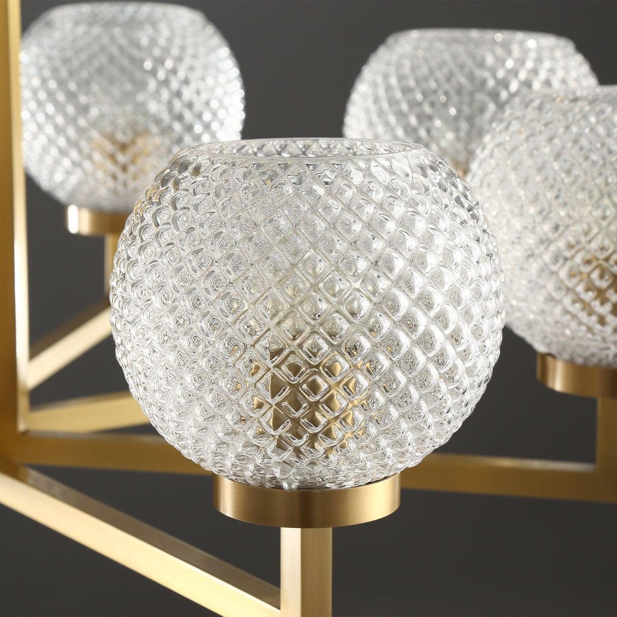Talenis Glass Chandelier-Moonnatur