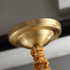 Talenis Glass Chandelier-Moonnatur