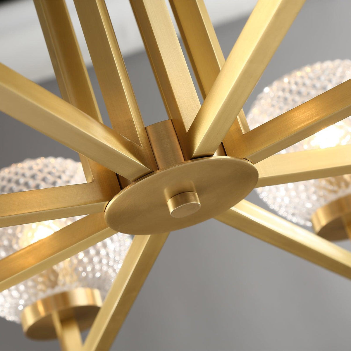 Talenis Glass Chandelier-Moonnatur