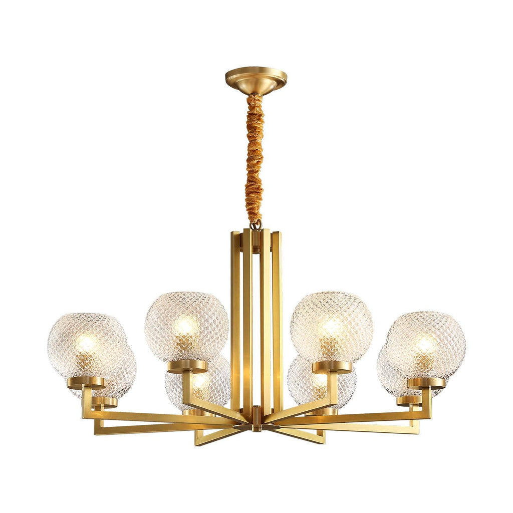 Talenis Glass Chandelier-Moonnatur