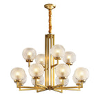 Talenis Glass Chandelier-Moonnatur