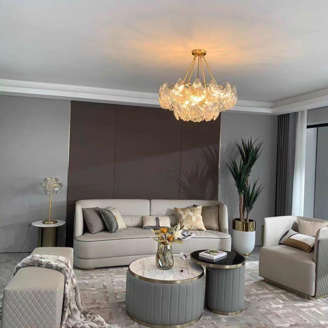 Ovelella Glass Ceiling Light-Moonnatur