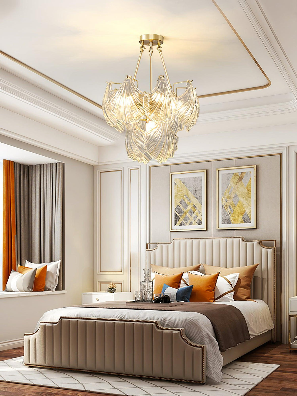 Ovelella Glass Ceiling Light-Moonnatur