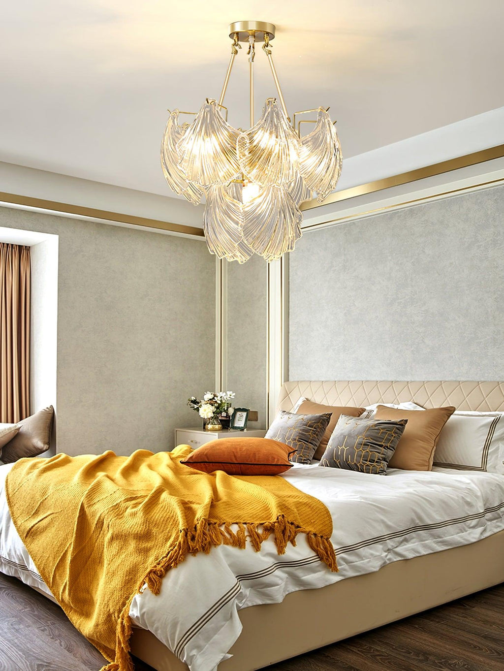 Ovelella Glass Ceiling Light-Moonnatur