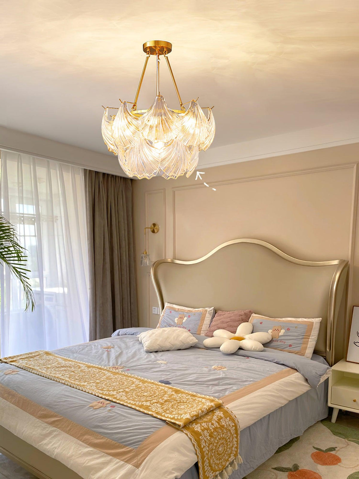 Ovelella Glass Ceiling Light-Moonnatur