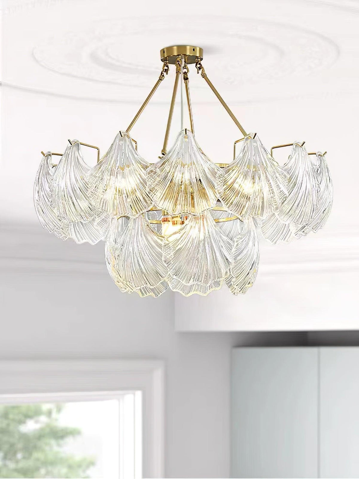 Ovelella Glass Ceiling Light-Moonnatur