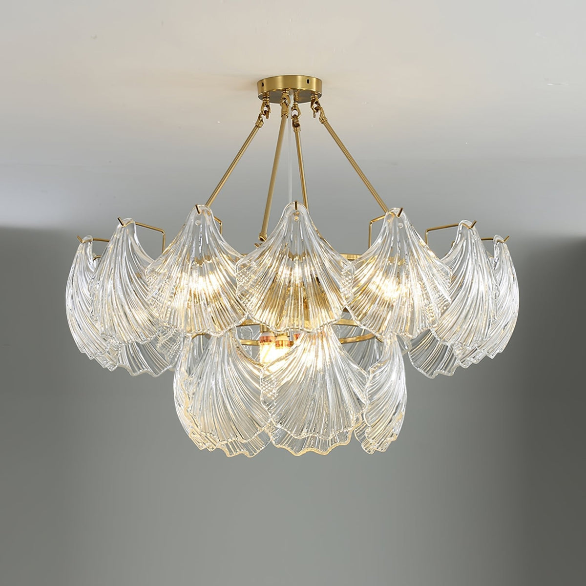 Ovelella Glass Ceiling Light-Moonnatur