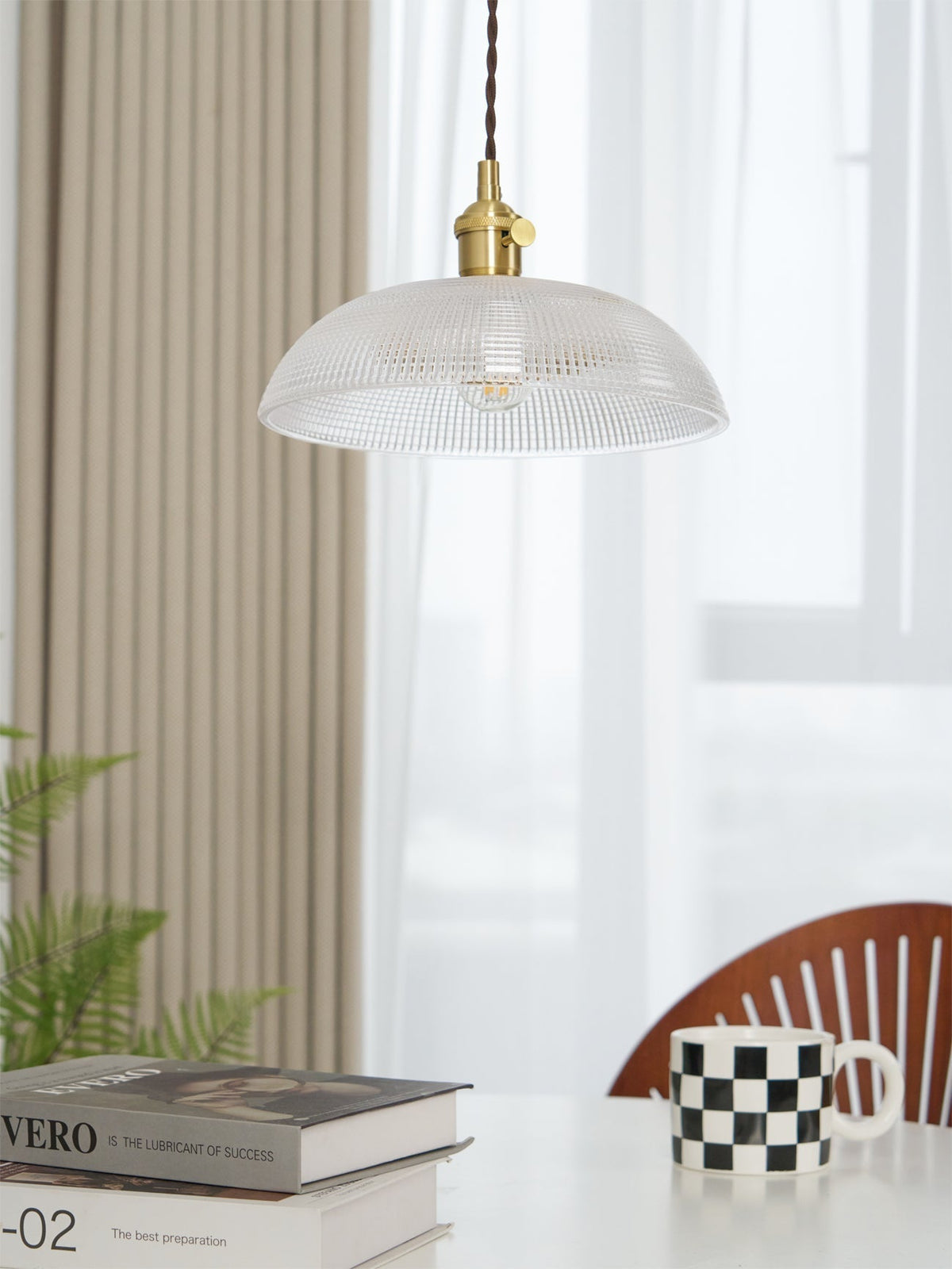 Nivelle Glass Pendant Lamp-Moonnatur