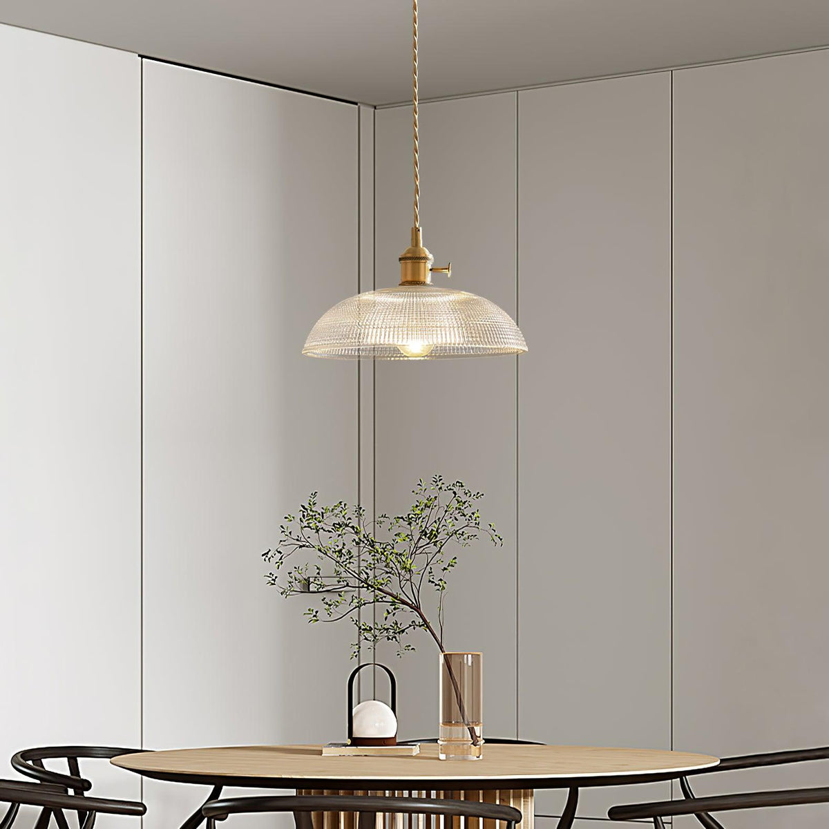 Nivelle Glass Pendant Lamp-Moonnatur