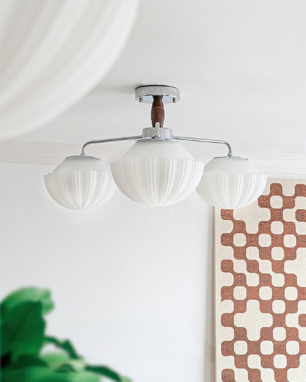 Kenrenwick Glass Chandelier-Moonnatur
