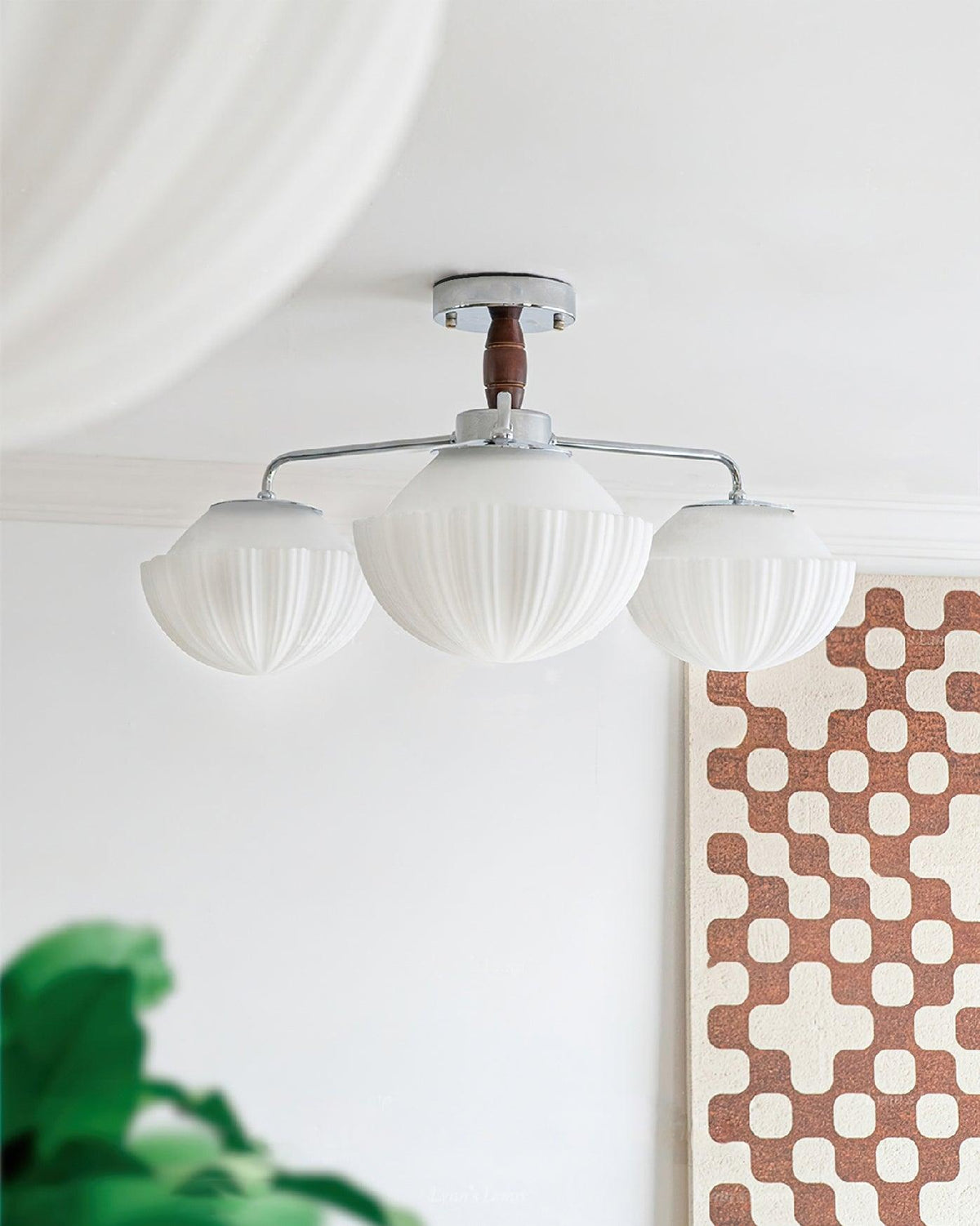 Kenrenwick Glass Chandelier-Moonnatur