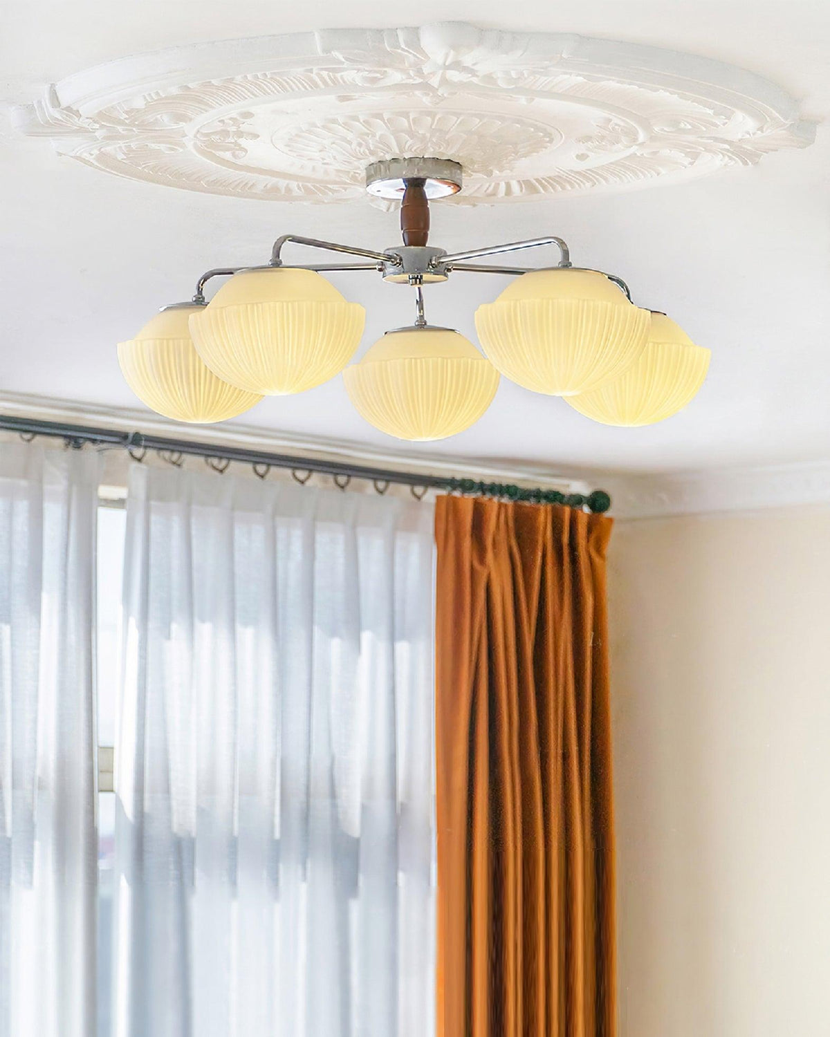 Kenrenwick Glass Chandelier-Moonnatur