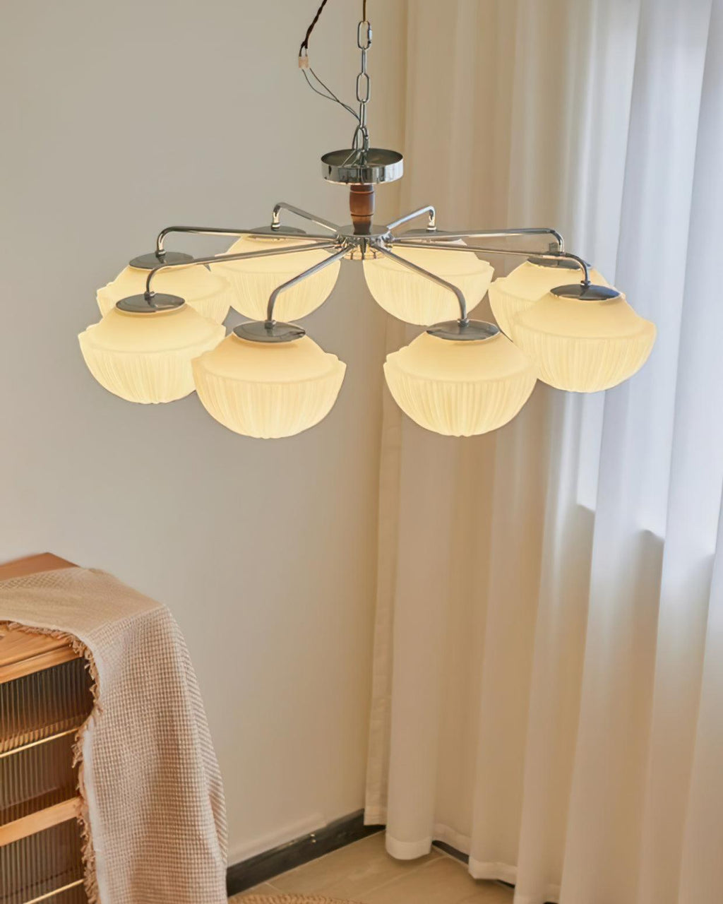 Kenrenwick Glass Chandelier-Moonnatur